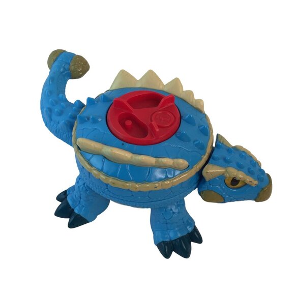 Fisher Price Imaginext Jurassic World Ankylosaurus Kentrosaurus w/Ben & Darius - Picture 4 of 11